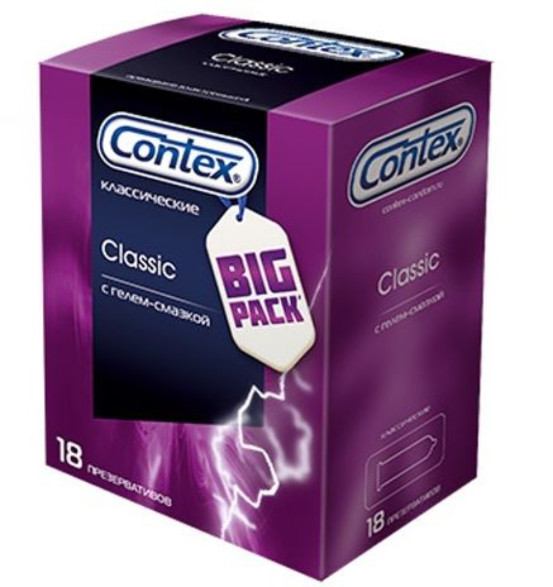 Презервативы Contex Classic 18шт.