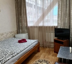 Номер стандарт с 1 двуспальной кроватью в Уют