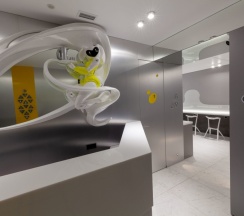 Кровать в общем номере в Astrohostel Рейс Внуково