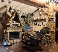 Шале улучшенное с 1 двуспальной кроватью в Deer farm