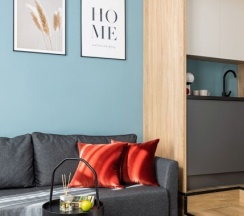 Четырехместная студия с видом во двор в Mix Hotels Nevsky 47