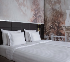 Люкс с двуспальной кроватью в Vasilievsky hotel