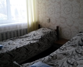 Комната стандарт с 4 односпальными кроватями №3 в Берёзка