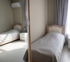 Трёхместный номер Economy с красивым видом из окна в Новые берега