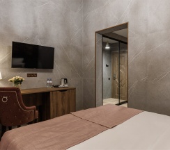 Делюкс с балконом в Stellar collection chalet, Krasnaya Polyana