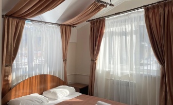 Комната стандарт с 1 двуспальной кроватью в Комфорт хаус