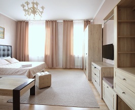 Studio с двуспальной кроватью в Круиз Румянцево