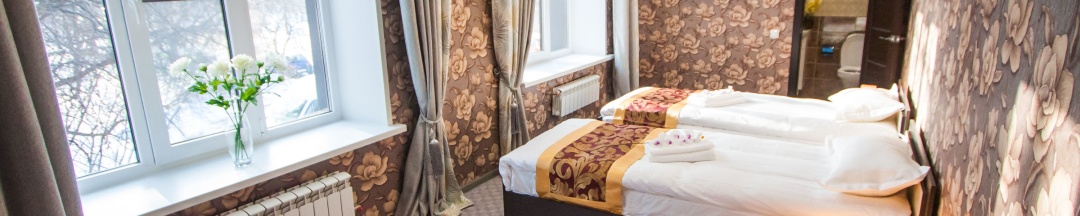 Большой двухместный номер с 2 отдельными кроватями в Солнечная сортировка