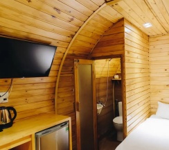 Двухместный семейный номер Standard двуспальная кровать в Mui Ne Alena Bungalow Hotel
