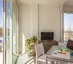 Номер Standard Пентхаус с 2 комнатами с балконом и с видом на море в Residence Sunrise Cesenatico