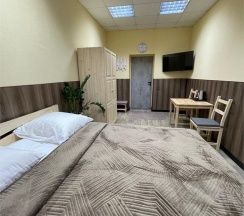 Отдельный номер (2-спальная кровать) в Кольский 126