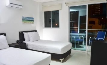 Двухместный номер Standard 2 отдельные кровати в Hotel Aquarella Del Mar