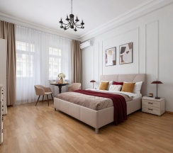 Апартаменты с 2 комнатами с балконом и с видом на город в GM Apartments