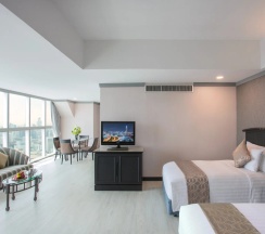 Двухместный полулюкс Sky Zone 2 отдельные кровати в Baiyoke Sky Hotel