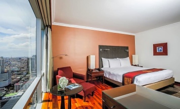 Двухместный номер Executive двуспальная кровать в Pullman Bangkok Hotel G