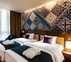 Двухместный номер Standard 2 отдельные кровати в Mercure Almaty city center
