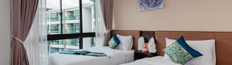 Номер Deluxe с балконом в Phuket Fortune Airport Hotel