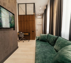 Апартаменты Дуплекс с красивым видом из окна в City apartments-deluxe room