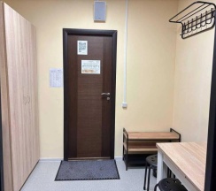 Кровать в общем номере в Хостел на Холмской