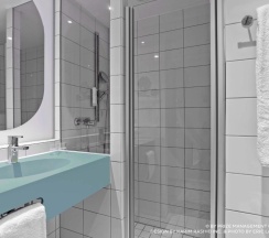 Номер Comfort двуспальная кровать в Prize by Radisson, Hamburg City