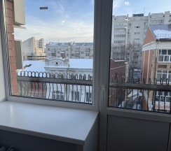 Четырехместный номер с общей ванной комнатой на мансарде №34 в Акспай