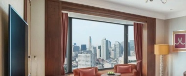 Двухместный номер Shangri-La Wing Horizon Club 2 отдельные кровати в Shangri-La Hotel Bangkok, Serviced Apartments