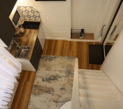 Loft Mini Апартаменты для 2 взрослых (2+1) двуспальная кровать и диван в Loft&Home Apartments