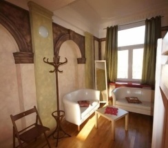 Одноместный семейный номер Standard двуспальная кровать в El hostel
