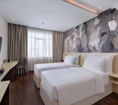 Двухместный номер Deluxe 2 отдельные кровати в Four Star by Trans Hotel Sanur