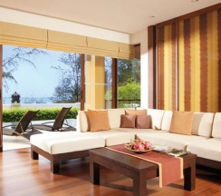 Люкс с бассейном с 2 комнатами с видом на море в Отель Mövenpick Phuket Bangtao