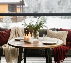 Terrace lodge с горячей купелью в Бухлово парк