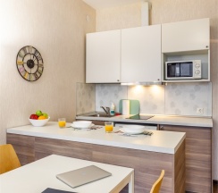 Семейные апартаменты с кухней в U-Apart