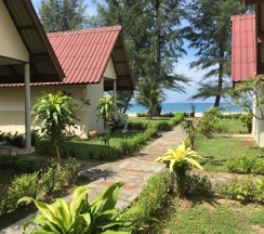 Двухместное бунгало Fan двуспальная кровать в Good Days Lanta Beach Resort