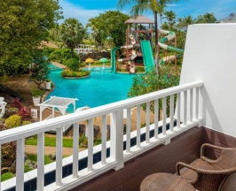 Двухместный номер Deluxe Terrace с видом на бассейн 2 отдельные кровати в Thavorn Palm Beach Resort Phuket