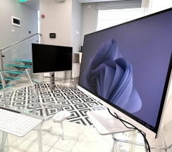 1-комнатные апартаменты с 1 двуспальной кроватью, 28.8 м², цокольный этаж в Апартаменты на Ветеранов