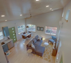 Коттедж в Brand New Modern Mod Pod Home With Private Yard by Redawning
