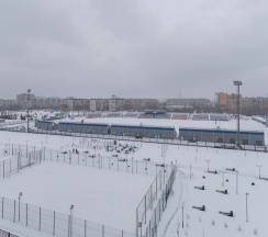 Двухместные апартаменты c 1 комнатой с балконом и с красивым видом из окна (двуспальная кровать) в Квартира еЖИВИка
