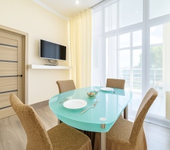 Апартаменты улучшенные с двумя 2-спальными кроватями кв. 204 в Deluxe apartments