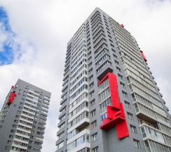«Sky Apartment ЖК Манхэттен 16 этаж», Студия, Яковлева, 5, ID 74-057 в "ИннХоум Апартаменты"