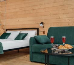 Двухместный номер Standard с балконом двуспальная кровать в KS house