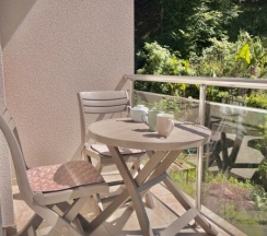 206 Студия с двуспальной кроватью с балконом в Курортная жизнь