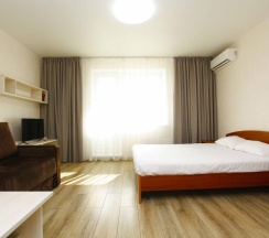 1-комнатные апартаменты стандарт с 1 двуспальной кроватью в Альт отель апартаменты