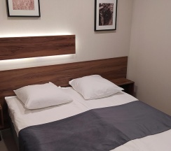 Номер комфорт семейный с 1 двуспальной кроватью в Smart Hotel Neo Туапсе