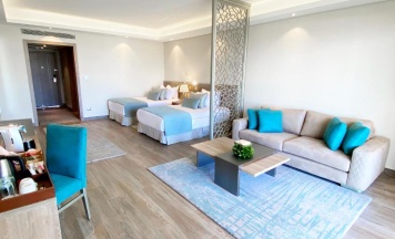 Двухместный люкс с видом на сад 2 отдельные кровати в Rixos Premium Magawish Suites and Villas