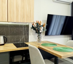 Студия ЛЕС с панорамой на горы. Бассейн. Баня. в Панорама Ачишхо