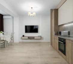 2-комнатные апартаменты премиум с балконом, вид на горы (#69) в Geo Apart