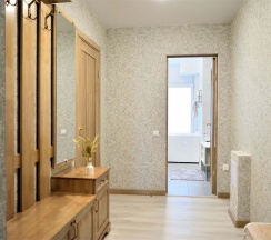 №4. Семейный номер с двуспальной кроватью, диваном и видом на Байкал в Прибой