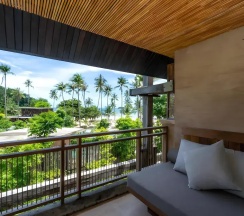 Люкс Family с 2 комнатами с балконом и с видом на город в Dinso Resort & Villas Ko Chang, Vignette Collection
