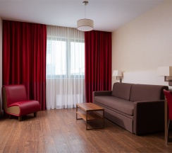 Апартаменты, 1 спальня – с 2 односпальными кроватями в Adagio Москва Павелецкая