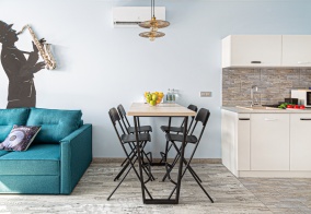 Апартаменты Апартаменты 2-комнатные Music House в Минске